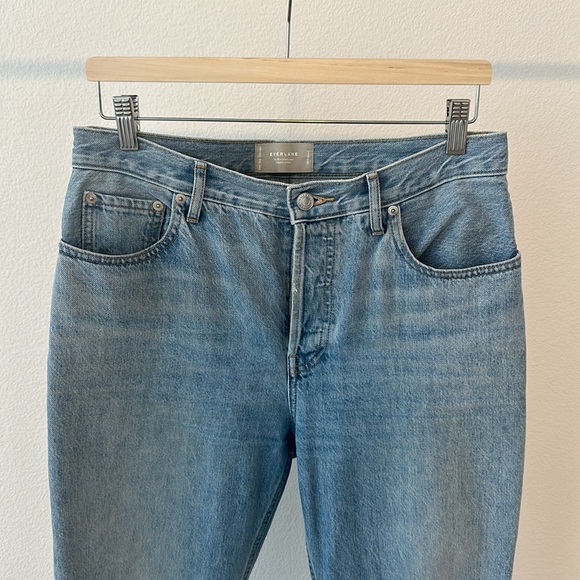 Everlane The 90s Cheeky Jean Vintage Sunbleached Blue size 29 regular - Picture 3 of 8
